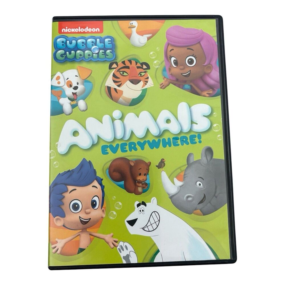 Nickelodeon Bubble Guppies Animals Everywhere DVD 2014 Kids Show Movie Animated⁠